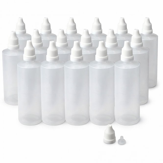 120ML Empty Squeezable Plastic Dropper Bottle