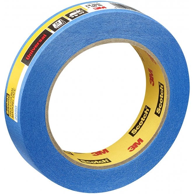 3M Scotch Blue Painters Masking Tape in 24mm 36mm 48mm wide and 50m long