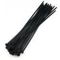 Round Head - Cable Ties- Black- 7.6mmx400mm x20