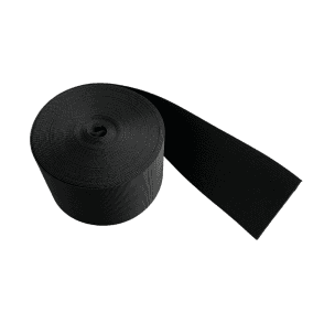 On1shelf® Nylon Webbing Black 75mm (W)- 10m Roll