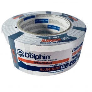 Blue Dolphin Aluminium Tape for Conditioning/Ventilation/Insulation (48mm x 10m)