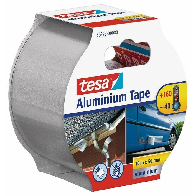 Aluminium self-Adhesive 10 m x 50 mm,tape, protecting, covering, insulating