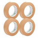 On1shelf® Biodegradable Paper kraft tape  24mm x 50m, 4pcs