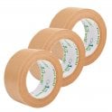 On1shelf® Biodegradable Paper kraft tape  48mm x 50m,  3pcs