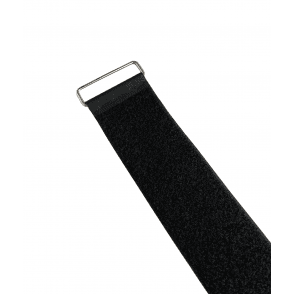 Black H&L metal buckle strap 6cmx300cm 1 piece
