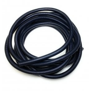 PE Black Corrugated Conduit  Flexi Pipe Tube Non-Split 13mm - 10m