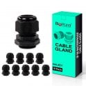 Boltza® Conduit M24 Black Nylon Cable Glands 10pcs Box