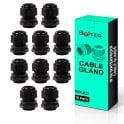 Boltza® Conduit M25 Black Nylon Cable Glands 10pcs Box