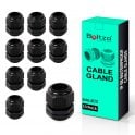 Boltza® Conduit M30 Black Nylon Cable Glands 10pcs Box