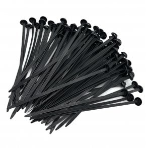 Chassis - Cable Ties- Black- 7.5mmx280mm x100
