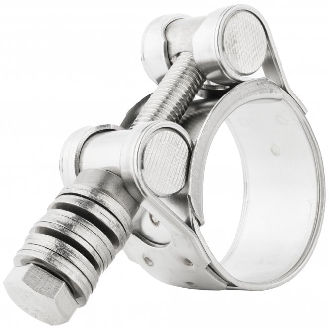 Constant Pressure T-Bolt Hose Clamp – 44–47mm (316 Stainless Steel)