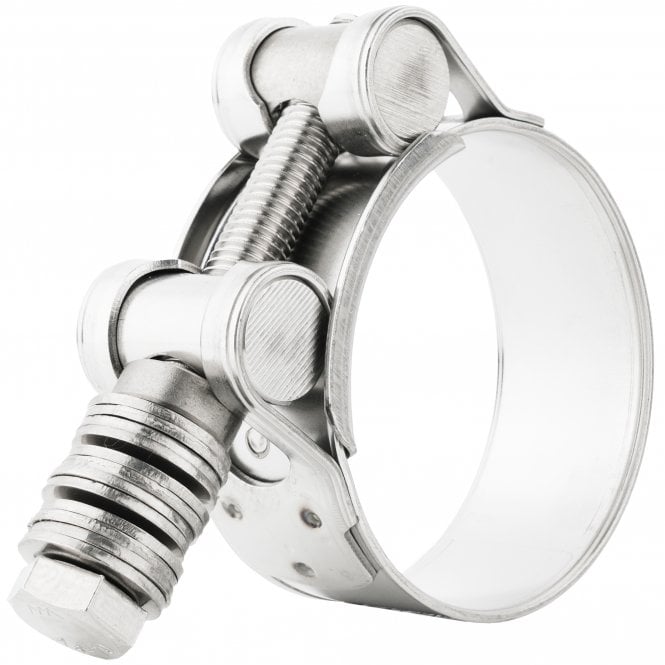Constant Pressure T-Bolt Hose Clamp – 48–51mm (316 Stainless Steel)