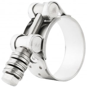 Boltza Max Grip: Heavy-Duty Bolt Clamp with Constant Pressure Design SS316 Marine Grade 64-67mm X1