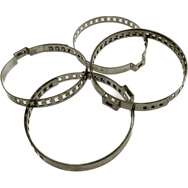 CV Joint Boot Clips Universal Stainless Steel Set of 4 Axle CV Joint Clamp