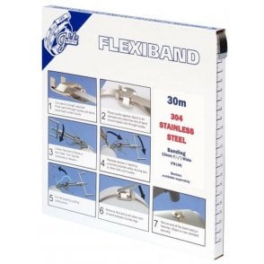 Flexiband 304SS 13mm Banding 30m