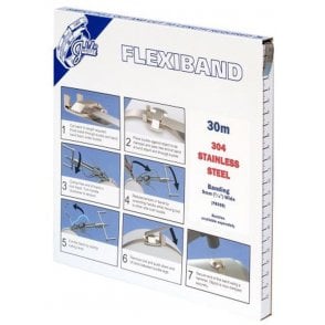 Flexiband 304SS 9mm Banding 30m