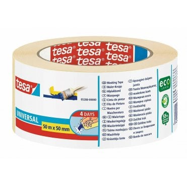 General Purpose 4 day Masking Tape 50mmx50m