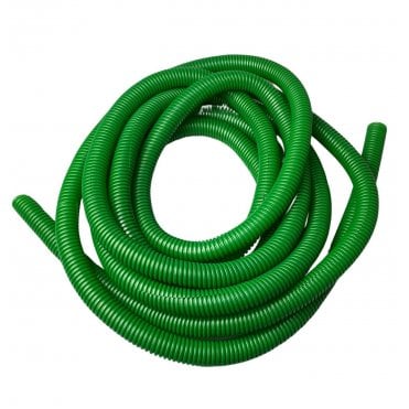Green Corrugated Conduit Split Plastic Flexible Cable Tidy Solution Tube Trunking