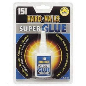 HARD AS NAILS SUPER GLUE 20G