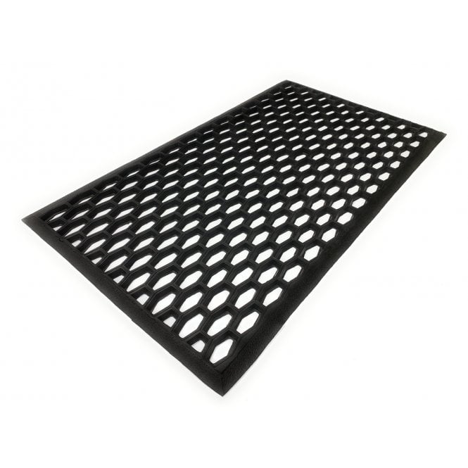 Heavy Duty Indoor Outdoor Rubber Drainage Entrance Mat (2)