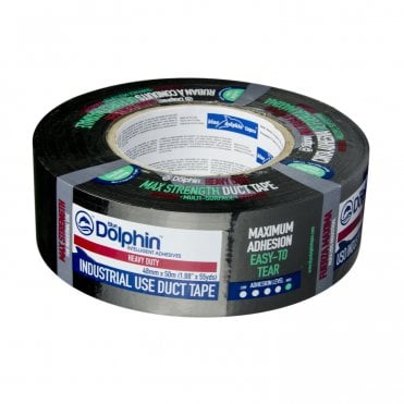 Industrial Grade Black Duct Tape - 48mm x 50m - Heavy Duty (2") Gaffer Tape