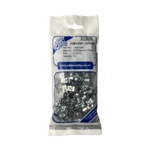 Jubilee Junior pipe Mini Clip 11 -13mm Zinc Plated 5 clip