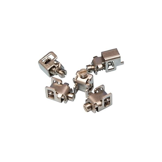 Jubilee® Multiband 304 Stainless Steel 7 mm Flip-Lock Housings & Screws – 25 Sets