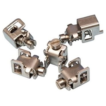 Jubilee® Multiband 304 Stainless Steel 7 mm Flip-Lock Housings & Screws – 25 Sets