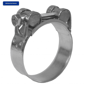 Jubilee SuperClamps Heavy Duty Exhaust Supra T Bolt clip 56-59mm x1pcs Mild Steel