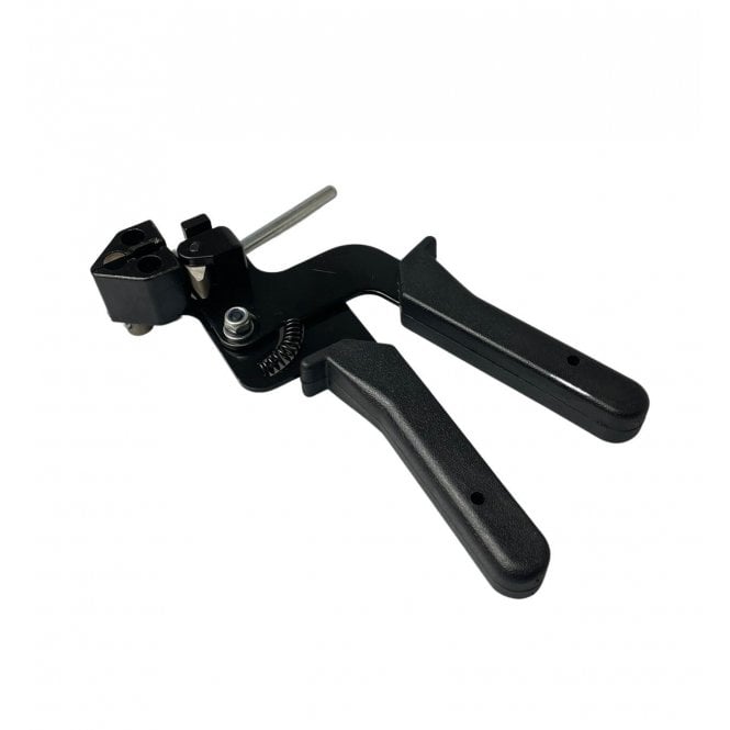 Manual Stainless Steel Cable Tie Tensioner & Cutter – Fits Ties Up to 12 mm