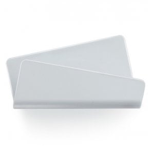 Mobile phone charging holder - white