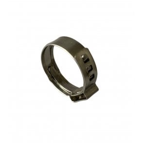 19-22 mm O-Clips, 304 Stainless Steel Single Ear Hose Clamps x1