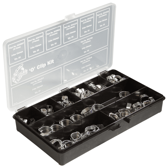 OK175MS O Clips Assortment Kit (175 Clips)