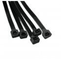 Heavy Duty Cable Ties Zip Straps Black 7.2mmx370mm x100