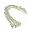 White Cable Ties Zip Straps 4.8mmx450mm x50