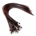 Brown Cable Ties Zip Straps 4.8mmx450mm x50
