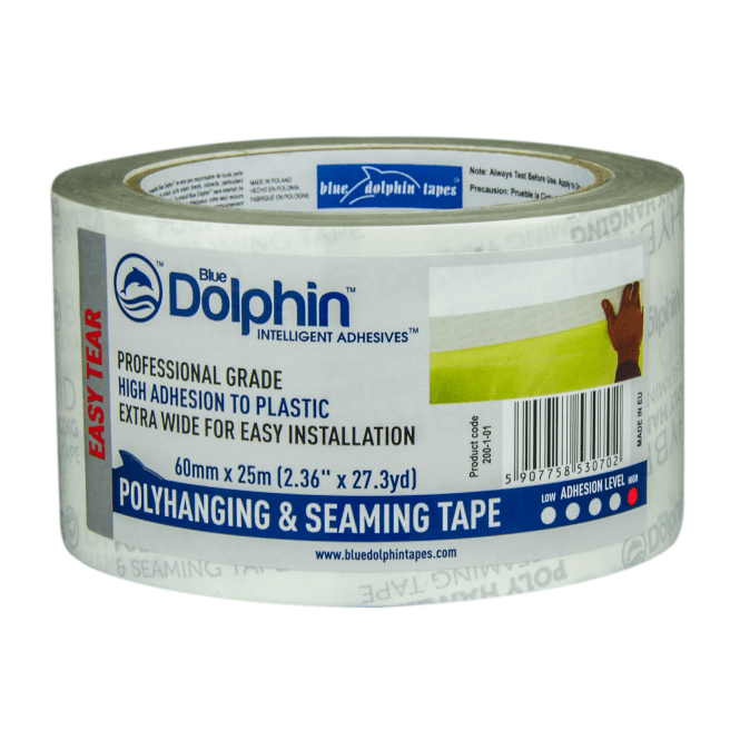 Poly Hanging & Seaming Tape 60mm (W) x 25m (L)