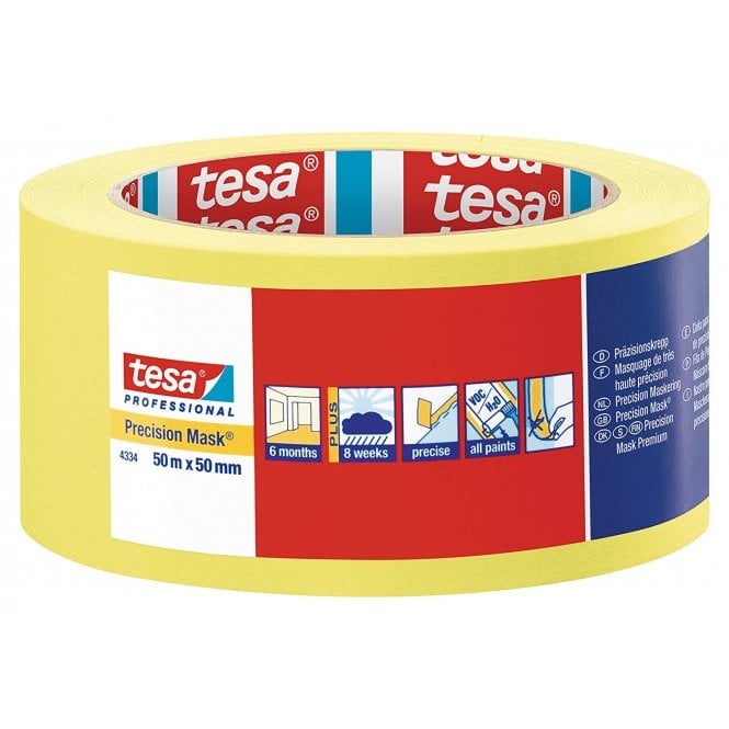 Precision Indoor-Razor Sharp Edge Masking Tape 50mmx50m