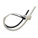 Black Releasable cable ties 7.2mmx150mm, 10 pieces