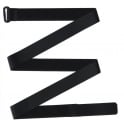 Black H&L buckle strap 5cmx100cm 1 piece