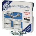 Multiband 304SS 11mm Handy Pack 10m