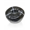 PE Black Corrugated Conduit  Flexi Pipe Tube Split 6.2mm -  100m