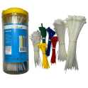 On1shelf® Assorted PET Packed Cable ties Bundle Total: 500pcs (25)