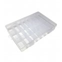 Plastic Box 24 Compartments Size:19.6x13.2x3.6cm (96)