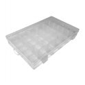 Plastic Box 36 Compartments Size:27.5x17.7x4.5cm