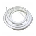 PE White Corrugated Conduit  Flexi Pipe Tube Non-Split 6.2mm - 2m