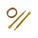 VELCRO® Brand ONE-WRAP® CABLE TIES Yellow 20mmx200mm 10 Pieces