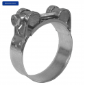 Jubilee SuperClamps Heavy Duty Exhaust Supra T Bolt clip 17-19mm x1pcs Mild Steel