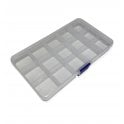 Plastic Box 15 Compartments Size:17.3x9.8x2.3cm (240)