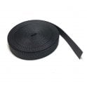 On1shelf® Nylon Webbing Black 20mm (W)- 10m Roll